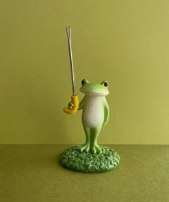 撐傘青蛙造型蚊香架
